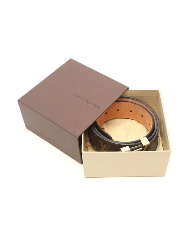Louis Vuitton Monogram Belt, Size 85 in Canvas from A Retro Tale, photo 7 of 7