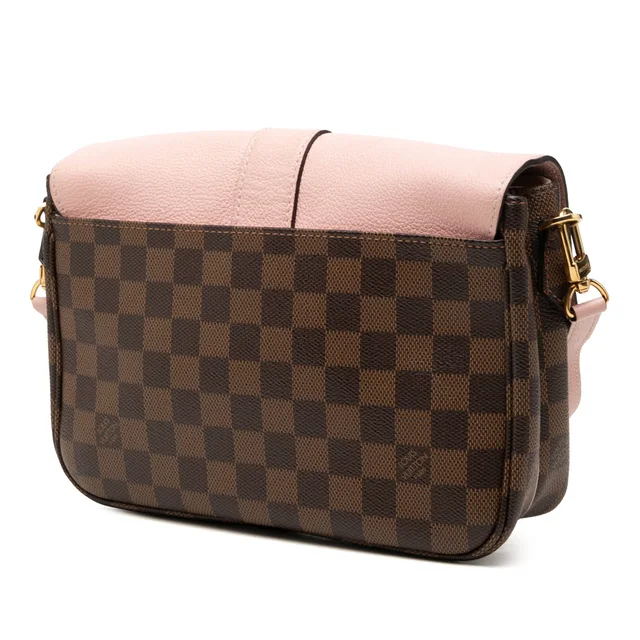 Brown Louis Vuitton Damier Ebene Clapton PM Crossbody Bag in Brown Canvas from Designer Revival, photo 2 of 2