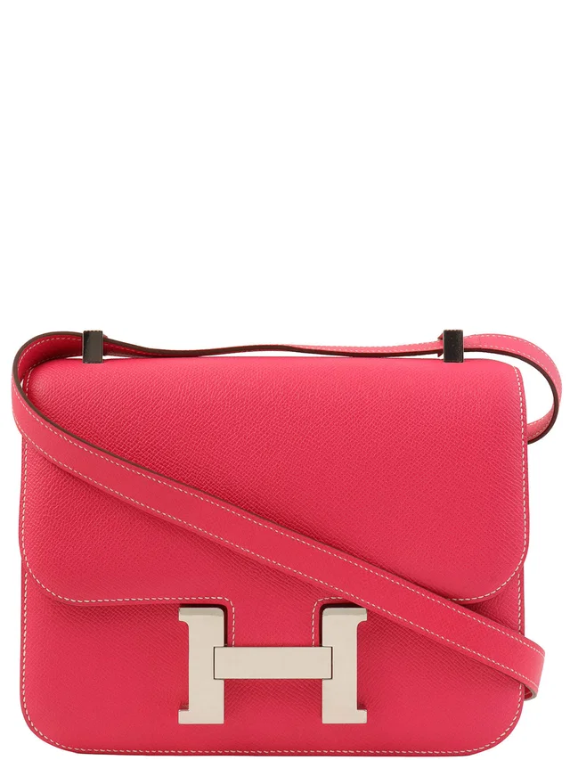 Hermès 2013 Constance 23 Rose Tyrian in Pink Epsom leather from VINTAGE QOO TOKYO