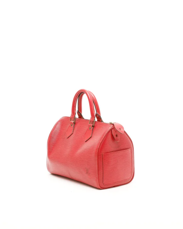 Louis Vuitton Epi Speedy 25 Bag in Leather from A Retro Tale, photo 2 of 12