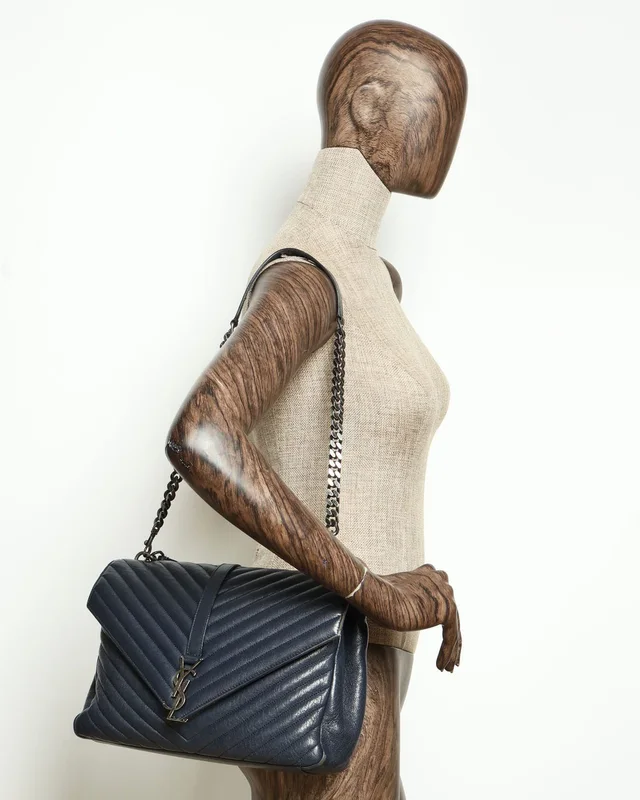 Saint Laurent Large College Bag in Leather from A Retro Tale, photo 12 of 12