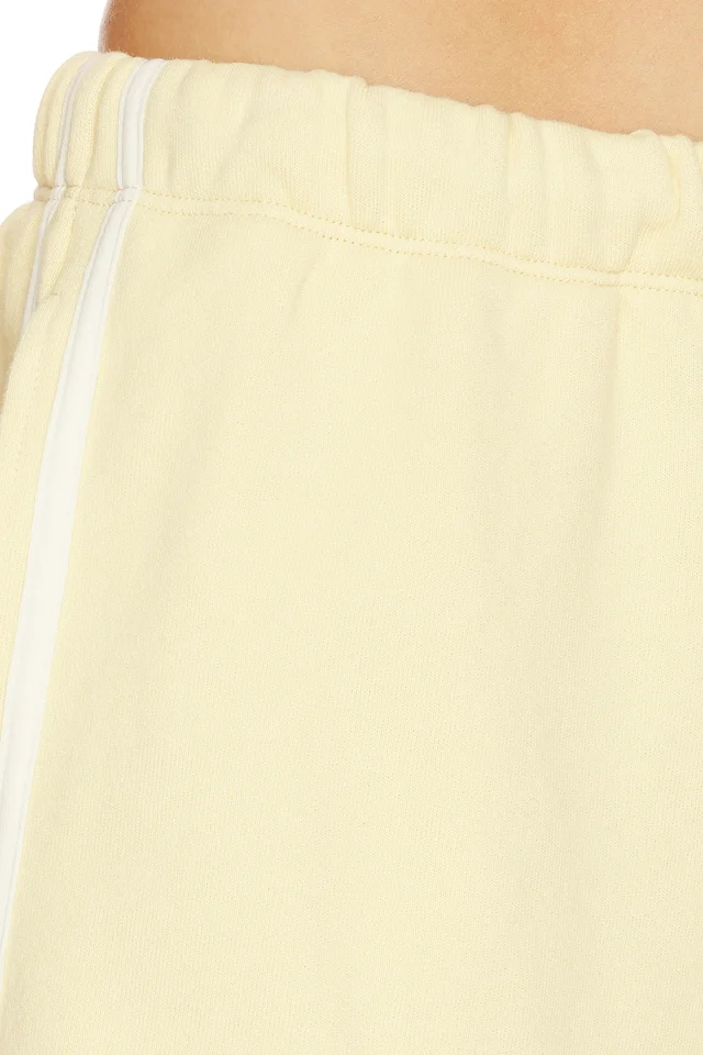 DONNI. The Eco-terry Stripe Short in Butter, photo 6 of 6 from REVOLVE (Canada)