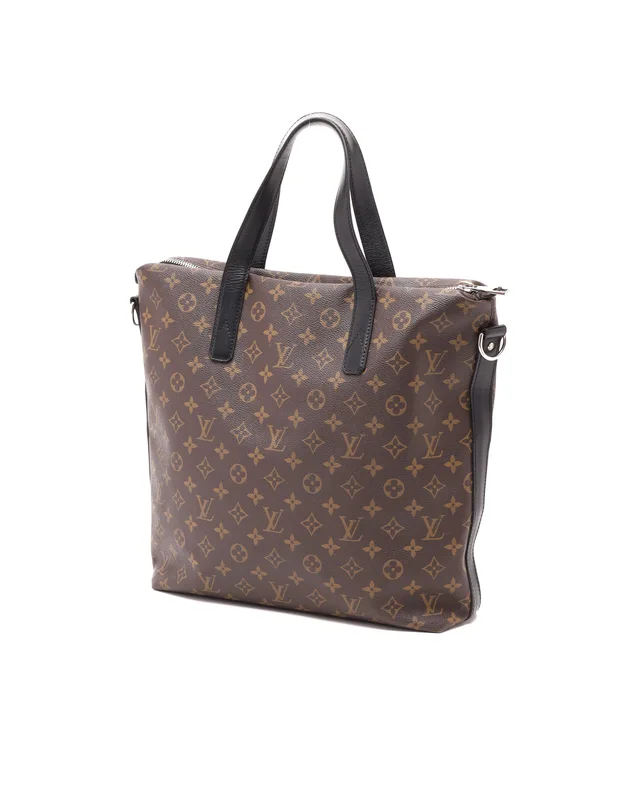 Louis Vuitton Macassar Davis Tote Bag in Canvas from A Retro Tale, photo 3 of 9