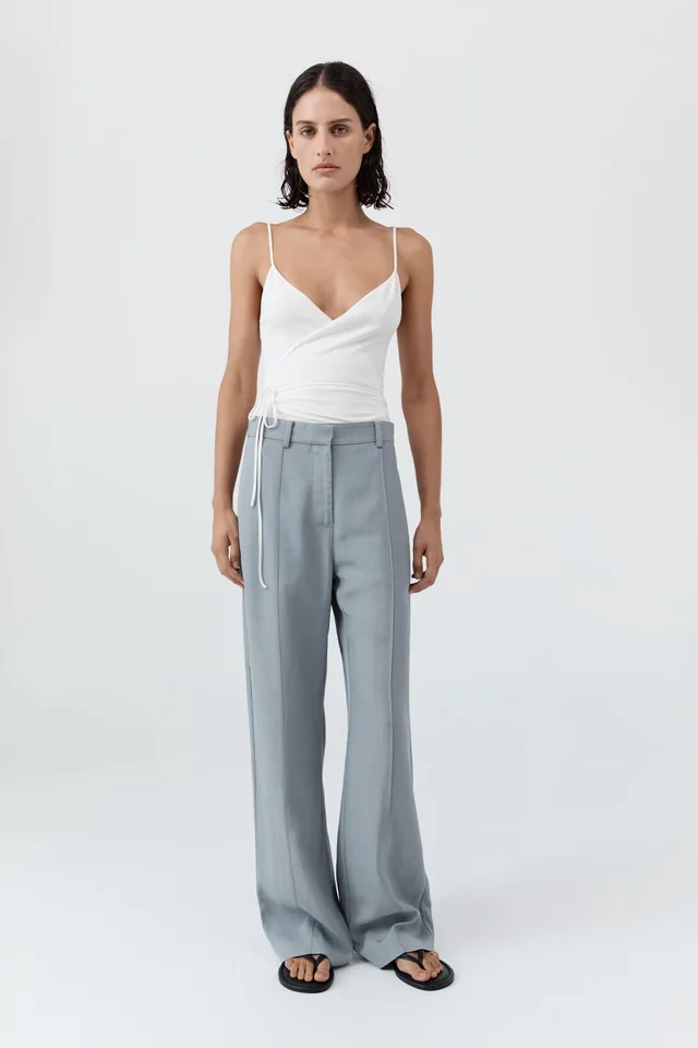 St Agni Ballerina Wrap Knit Top - Off White from St. Agni, photo 1 of 1