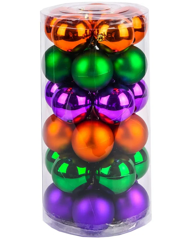 National Tree Company 30-Piece Halloween Ball Ornaments Set, image 1 of 1 from Rue La La