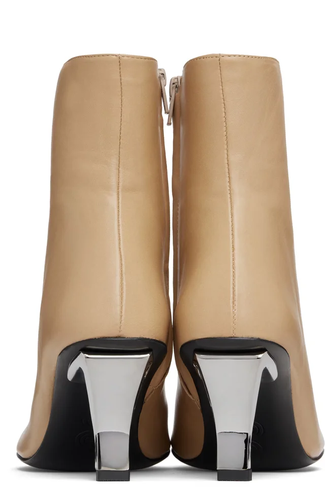 Nicole Saldaña Tan Bonnie Boots, photo 2 of 5 from SSENSE