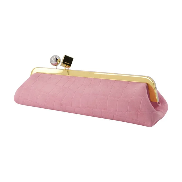 Jacquemus Clutch — Pink Calfskin in Pink Calfskin from HEWI, photo 2 of 2