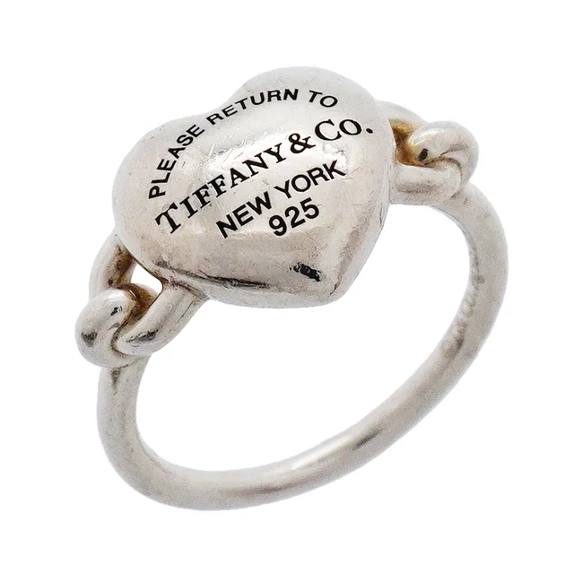 Ring Return to Tiffany Full Heart 925 Sterling Silver in Silver from The Reluxe
