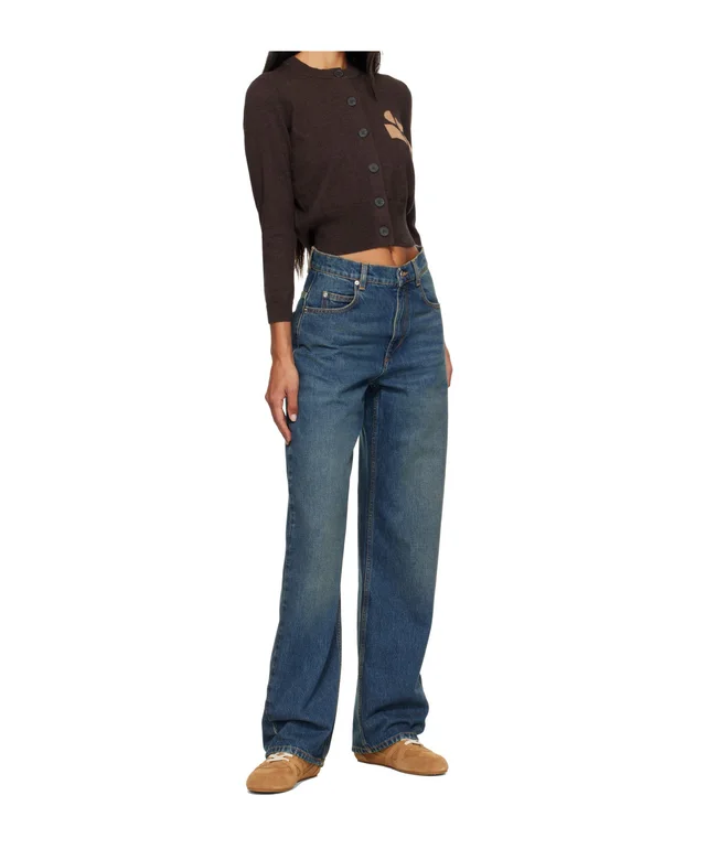 Isabel Marant Etoile Long-sleeved knitted cardigan, photo 5 of 7 from SENSER
