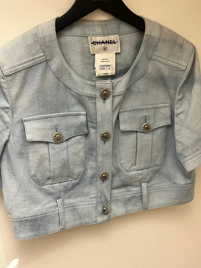 Chanel denim jacket from 2011 collection in Denim from Luxury Promise