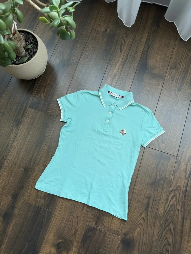 Vintage Y2K Moncler Polo T-Shirt in multicolor from Grailed