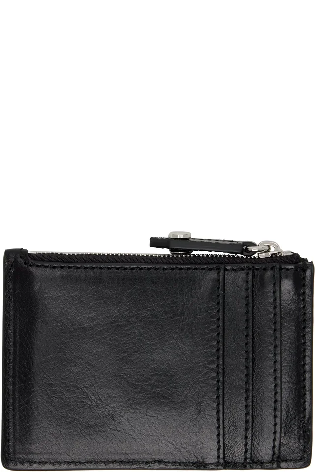 Vivienne Westwood Black Slim Long Card Holder, photo 2 of 2 from SSENSE