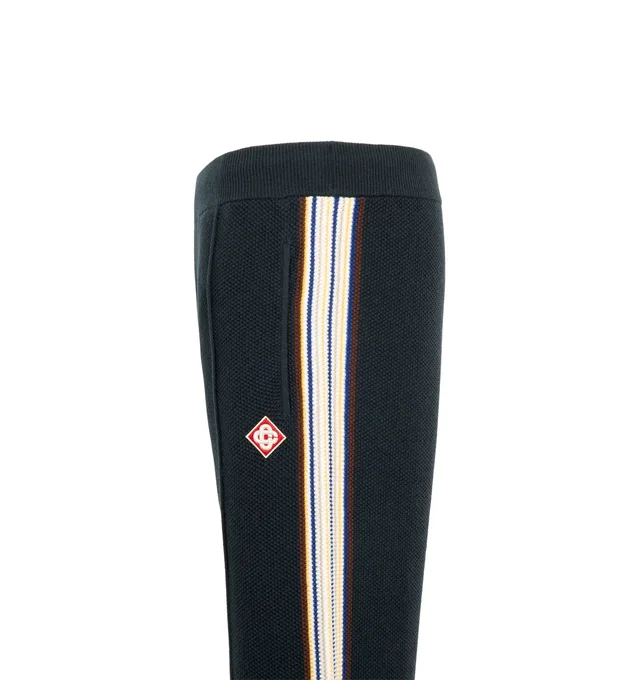 Casablanca Logo Patch Straight-Leg Trousers, photo 3 of 3 from SENSER