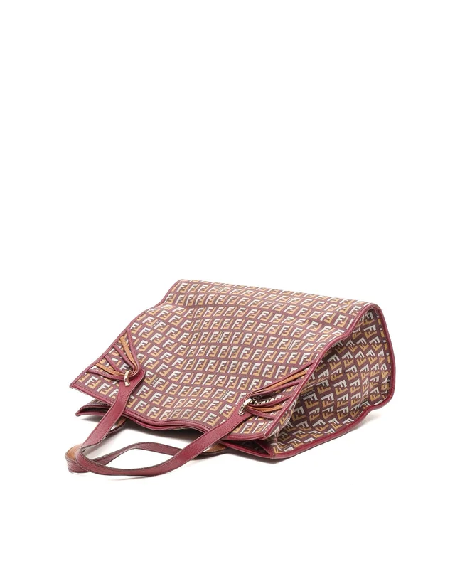 Fendi Zucchino Tote Bag in Canvas from A Retro Tale, photo 4 of 9