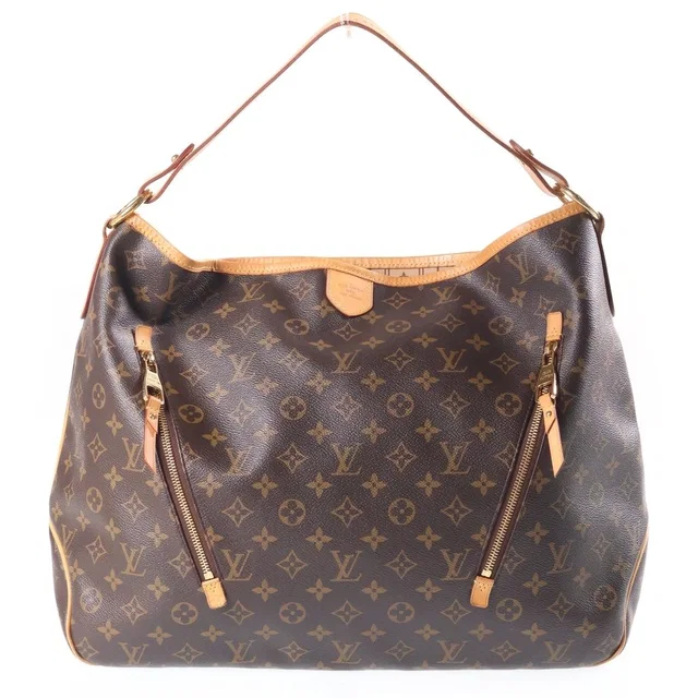 Louis Vuitton Monogram Delightful GM Shoulder Bag Brown Leather Gold in Brown Leather from The Reluxe