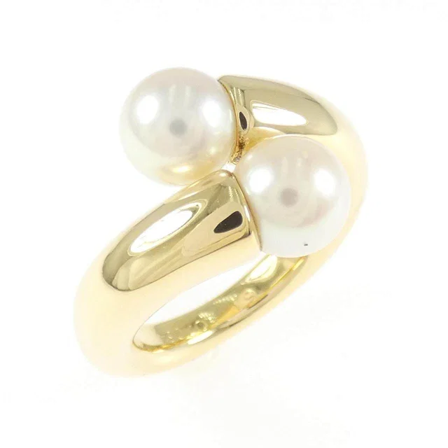 Cartier Perla Tetacquet 750 Yellow Gold Pearl Ring Size 11 in Yellow from LuxUness