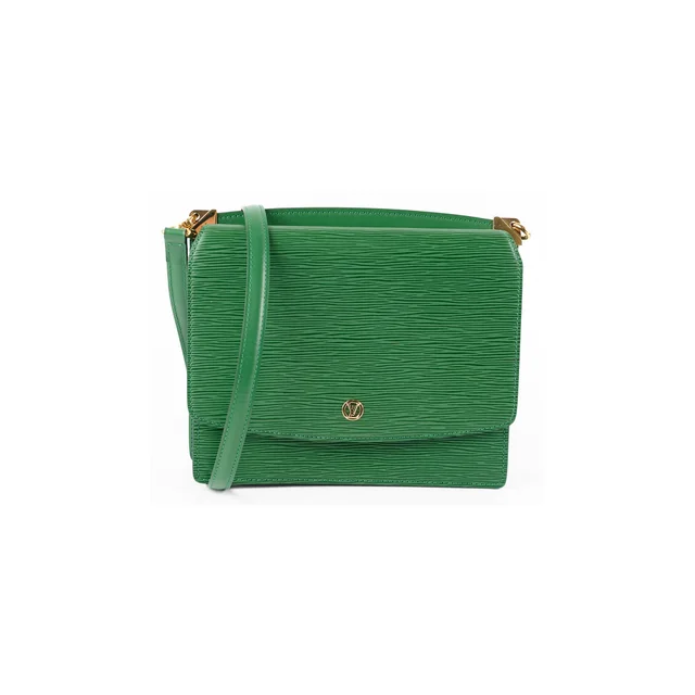 Louis Vuitton Grenelle Green Epi Leather in Green Leather from The Purse Affair