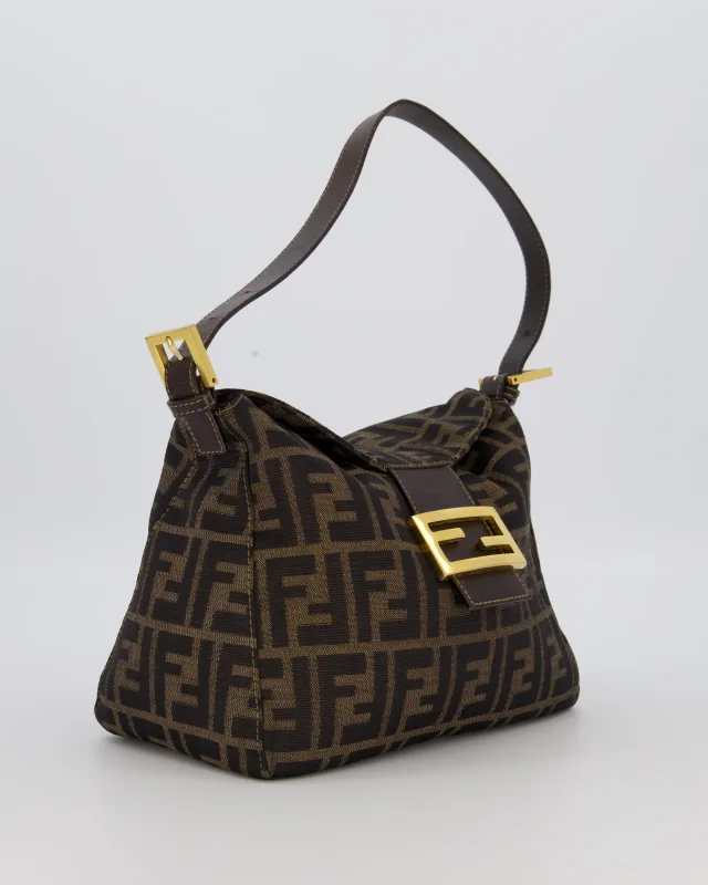 Fendi Vintage Zucca Tobacco Bag in Brown Coated canvas from Sellier, photo 2 of 4