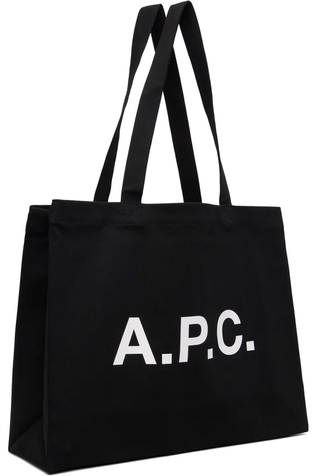 A.P.C. Black Diane Tote, photo 2 of 4 from SSENSE