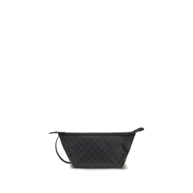 Gucci Black Fabric Clutch Bag in Black Leather from HEWI, photo 2 of 4