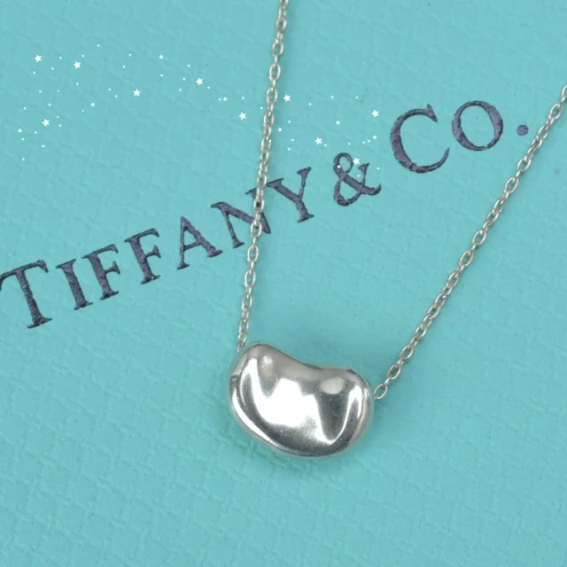 Tiffany & Co. Bean S Necklace 925 Sterling Silver in Silver from The Reluxe