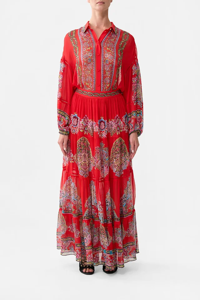 Camilla eBoutique TIERED MAXI SKIRT ARTISANS OF ANATOLIA from CAMILLA, photo 1 of 1