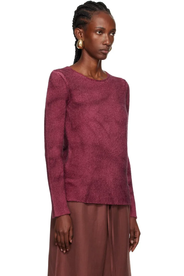 Gabriela Hearst Red Chivall Sweater, photo 2 of 3 from SSENSE