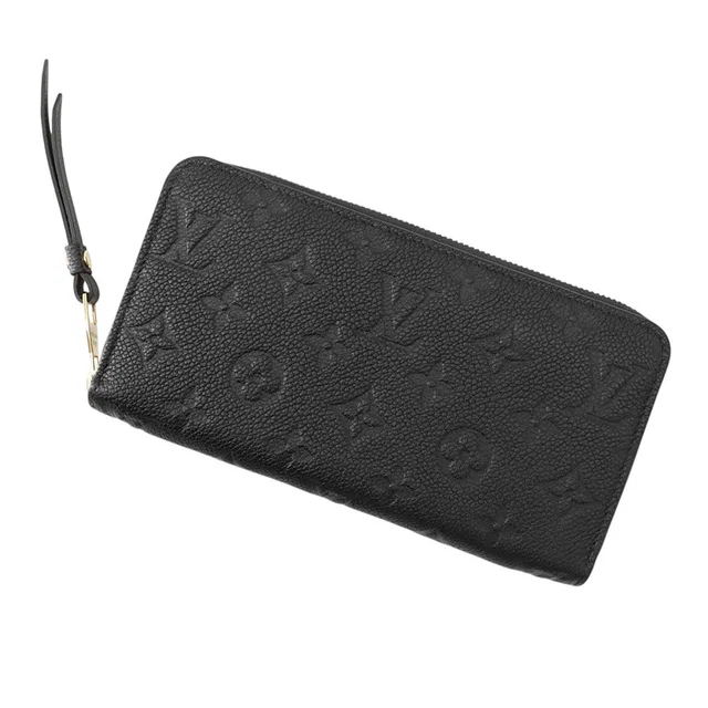 Louis Vuitton Zippy Wallet NoirM61864 Monogram Empreinte Leather in Leather from GALLERY RARE