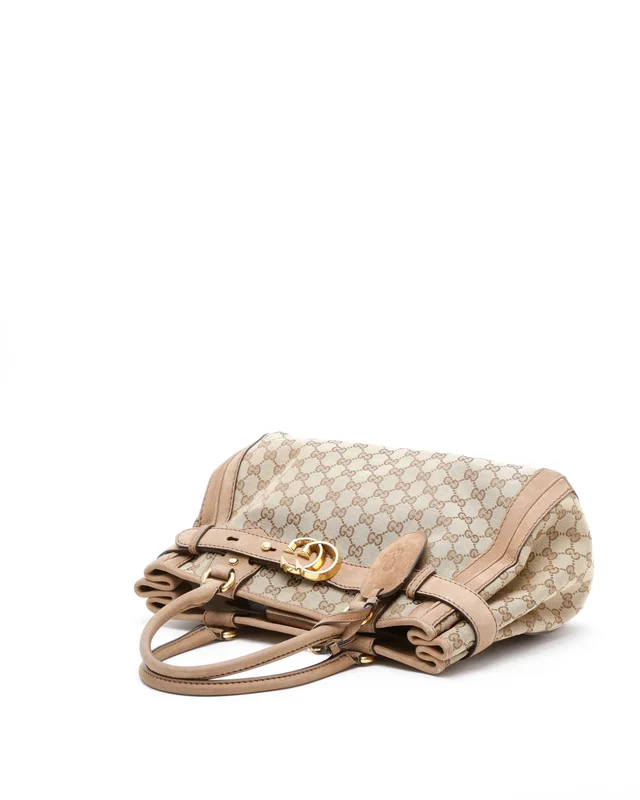 Gucci GG Running Medium Tote Bag in Suede from A Retro Tale, photo 4 of 10