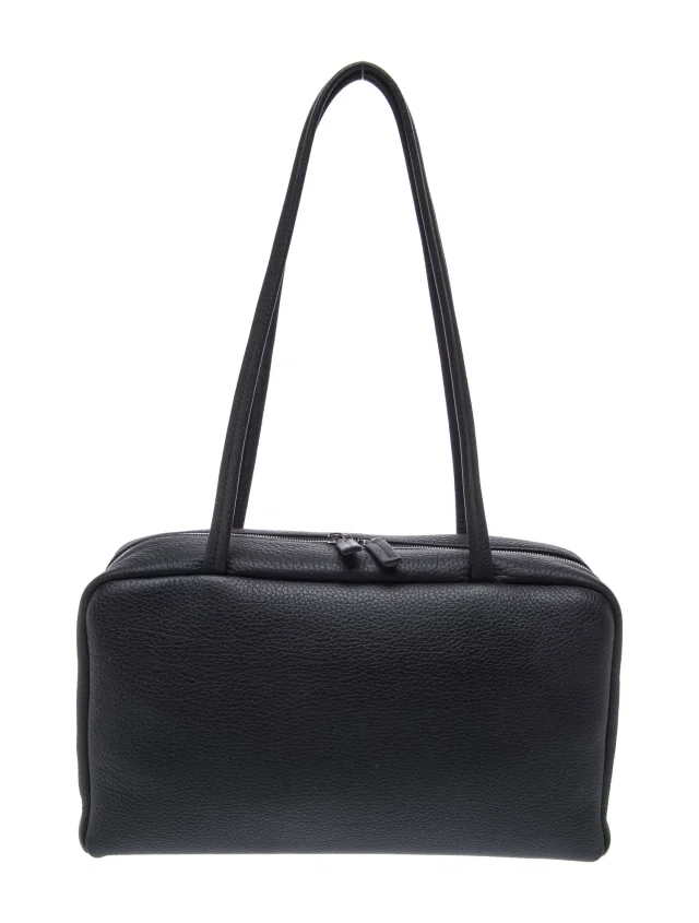 The Row Leather Astra Bowling in blue Leather from The RealReal