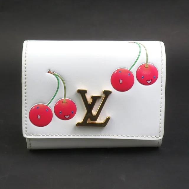 Bifold Wallet LV x Takashi Murakami Portefeuille Capucines Tiny in Leather from The Reluxe