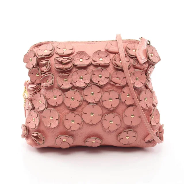 Burberry Prorsum Flower Leather Shoulder Bag in Leather from LuxUness