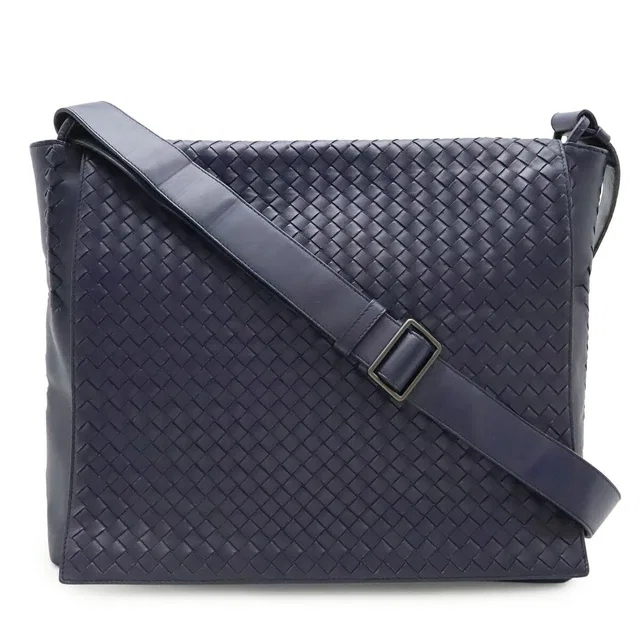 Bottega Veneta Intrecciato Leather Shoulder Bag in Woven leather from LuxUness