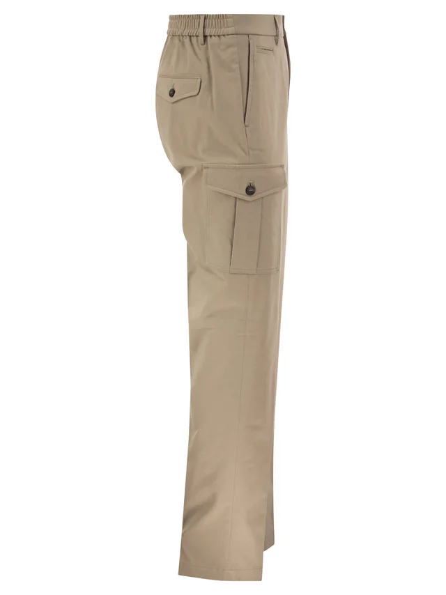 Peserico Casual trousers with belt loops, photo 2 of 4 from SENSER