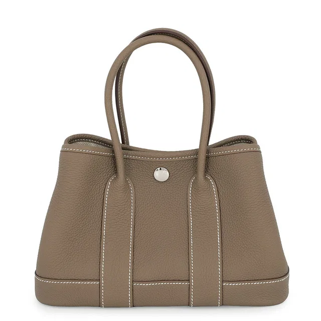 Hermès Neo Garden Etoupe Togo Leather Size 23 in Taupe Togo leather from GALLERY RARE