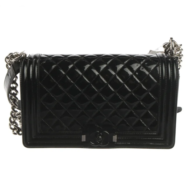 Chanel Boy Bag Medium Schultertasche Schwarz from Buddy And Selly
