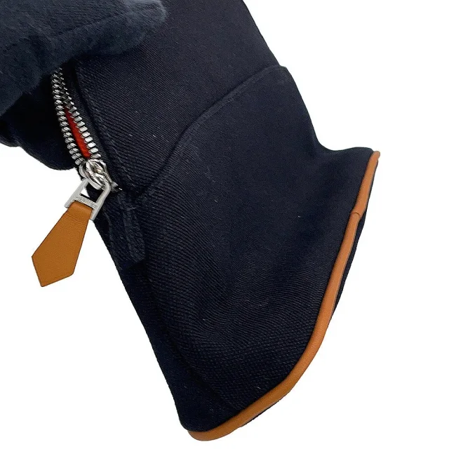 Hermès BolidePouch Black Cotton100% Size Mini in Black from GALLERY RARE, photo 6 of 10