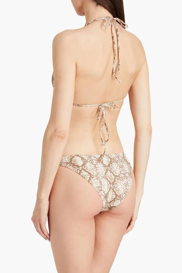 Melissa Odabash Barbados snake-print bikini briefs, photo 3 of 4 from THE OUTNET