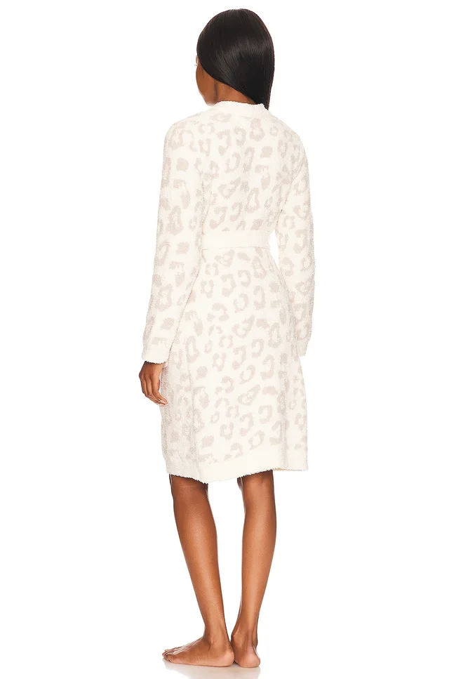 Barefoot Dreams Barefoot in the Wild Robe in Cream & Stone, photo 4 of 4 from REVOLVE (Canada)