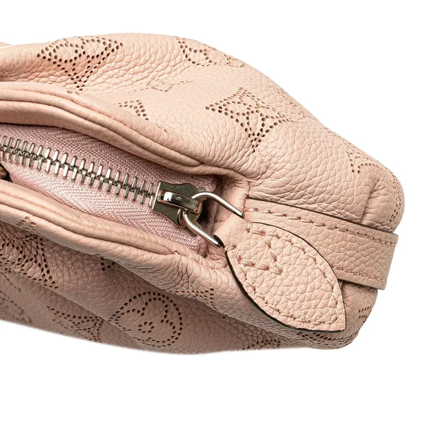 Pink Louis Vuitton Monogram Mahina Scala Mini Pouch Crossbody Bag in Pink Leather from Designer Revival, photo 2 of 2