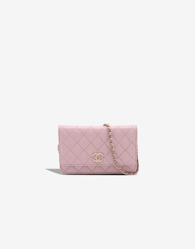 Chanel Wallet On Chain Caviar Rose in Pink Caviar leather from SACLÀB