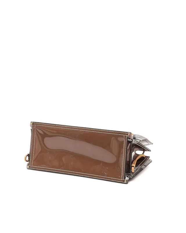 Loewe Transparent Amazona Tote Bag in Leather from A Retro Tale, photo 3 of 8