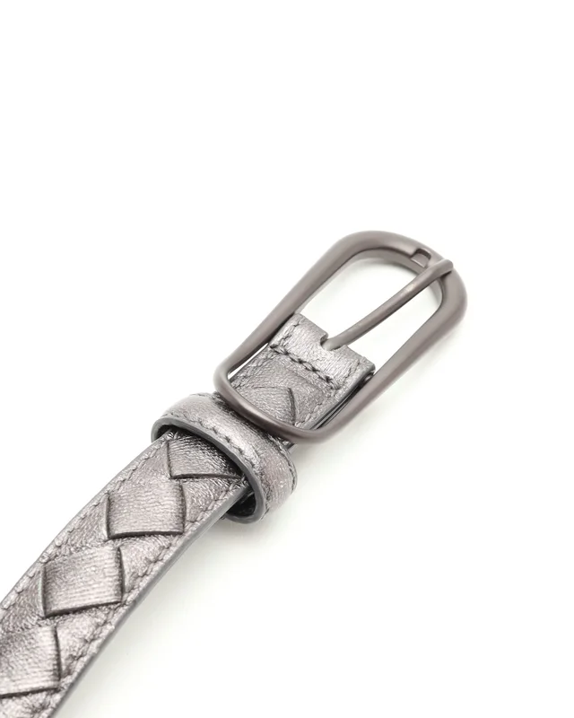 Bottega Veneta Intrecciato Belt, Size 85 in Woven leather from A Retro Tale, photo 5 of 7