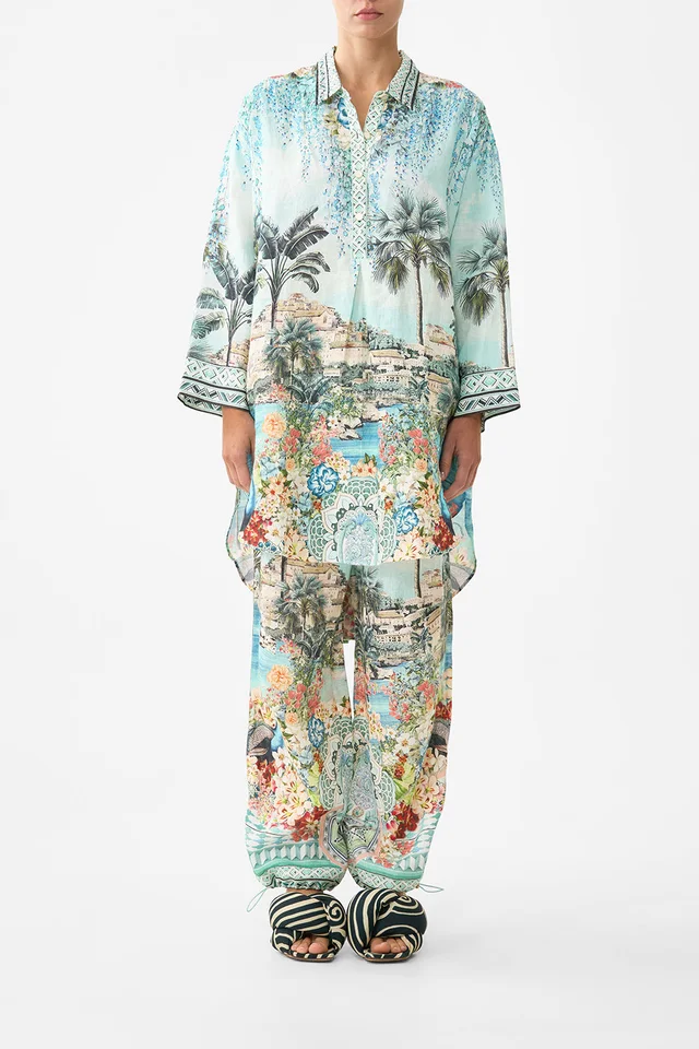 Camilla eBoutique RELAXED HIGH LOW SHIRT DRESS BALEARIC BEBÉ from CAMILLA, photo 1 of 1