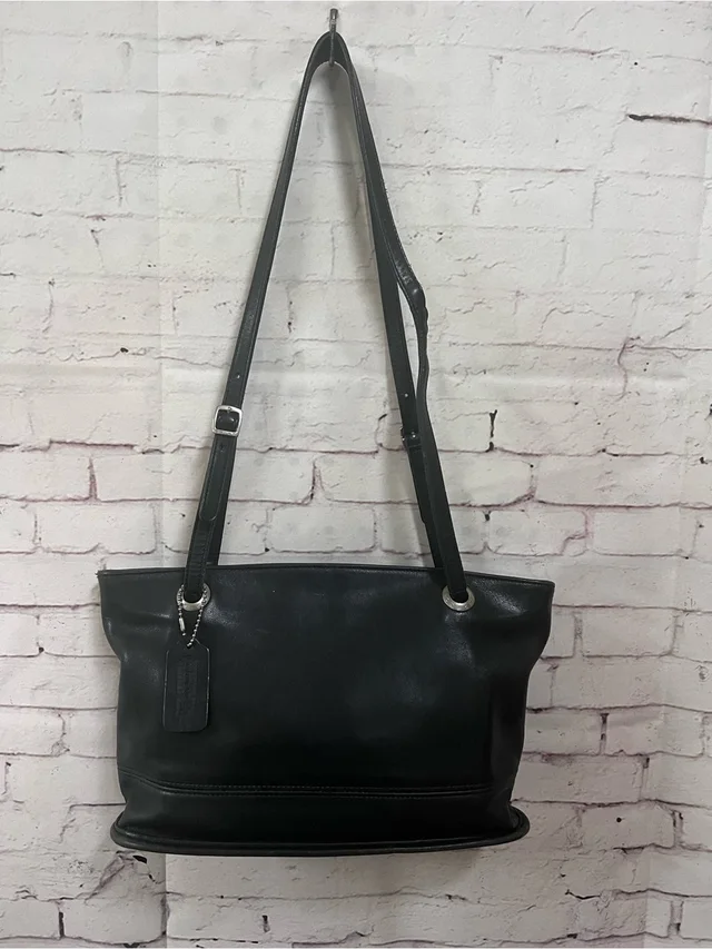 Coach Vintage Purse D8c-4243 Black Leather Legacy Slim Bucket Shoulder Bag in black Leather from Poshmark