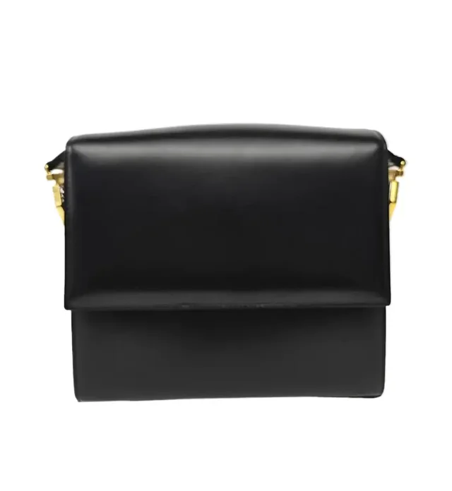 Versace Cowhide Leather Shoulder Bag Gold Hardware in black Leather from Grailed