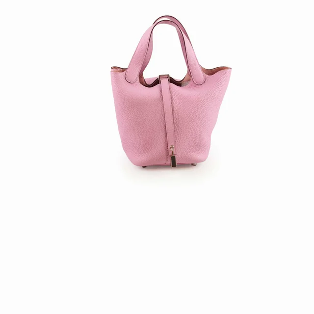 Hermès Picotin 18 Mauve Sylvester U Stamp in Clemence leather from The Purse Affair