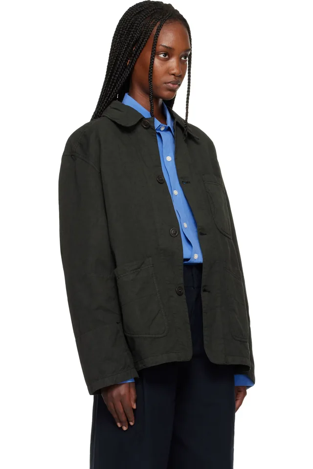 YMC Khaki Construction Jacket, photo 2 of 4 from SSENSE