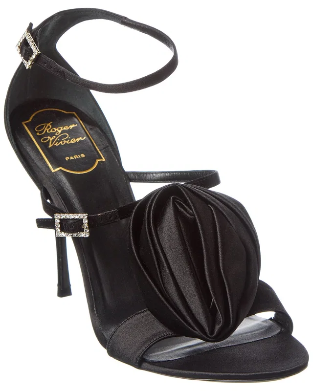 Roger Vivier Satin Sandal, image 1 of 1 from Rue La La