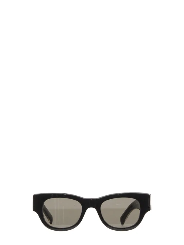 Saint Laurent 736433_y99561033 Aviator Frame Sunglasses — Black Nylon in Black Nylon from HEWI